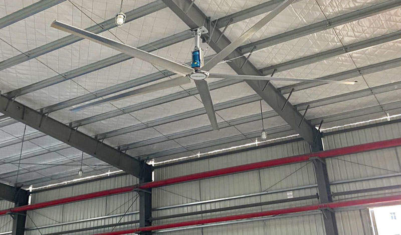 苏州工业园区厂房降温工业大风扇方案