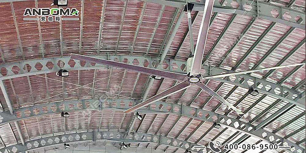 南通大型厂房永磁工业大风扇通风降温实战案例