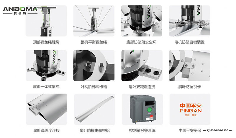 泰州新型节能工业吊扇技术升级
